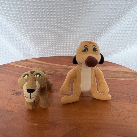 The lion King II: Simba's Pride Stuffed Plush Toys Timon Zira - Picture 9 of 9